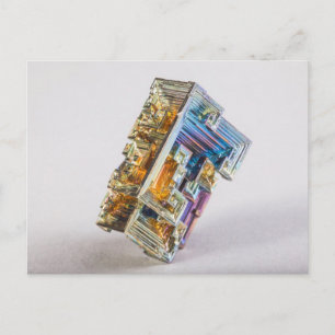 Bismuth Crystal Vykort