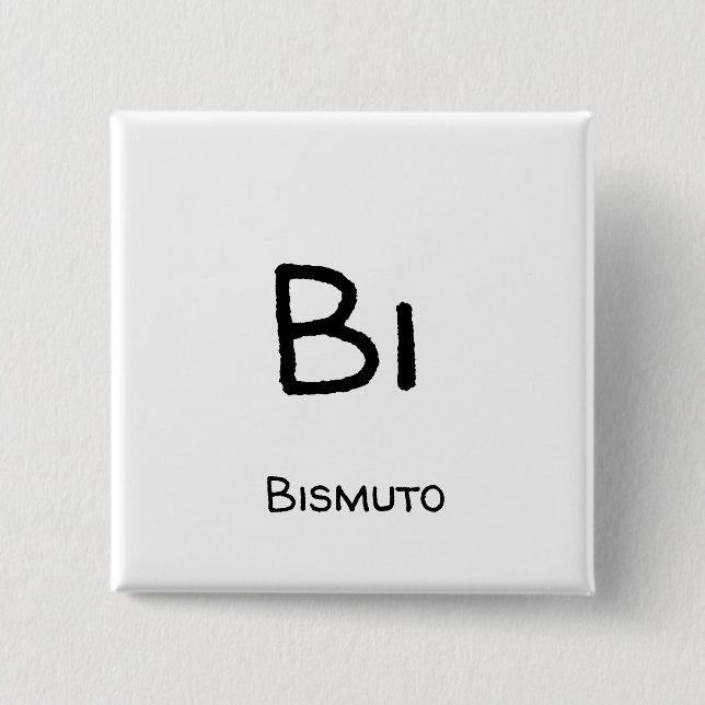 Bismuto - Bi Knapp (Framsida)