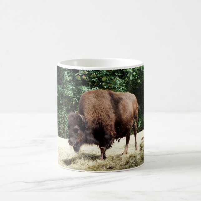 Bison animal kaffemugg (Center)