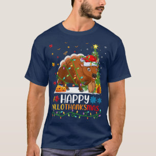 Bison Animal Lover Funny Lycklig Bison HelloTackMa T Shirt