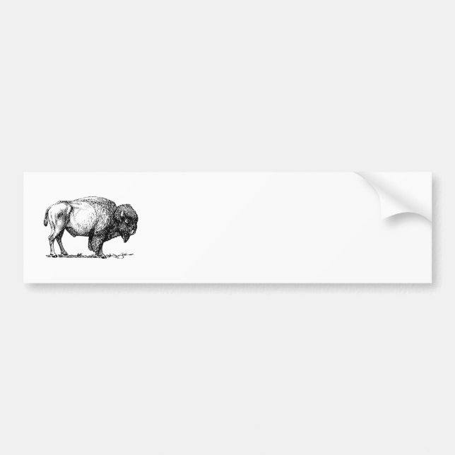 Bison Bildekal (Framsidan)