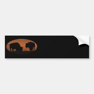 bison bildekal
