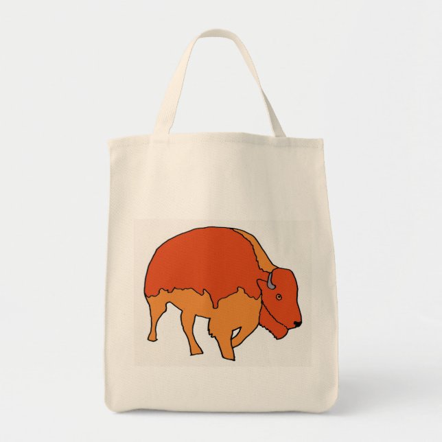 Bison Bison-påse Tygkasse (Framsidan)