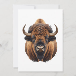 Bison / Buffalo Julkort