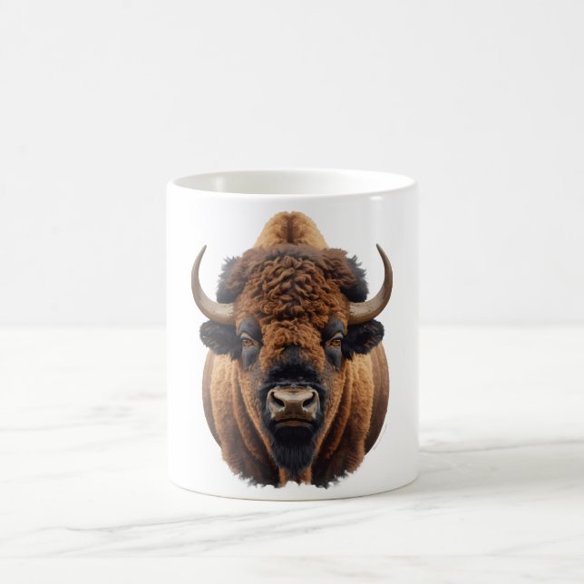 Bison / Buffalo Kaffemugg (Center)