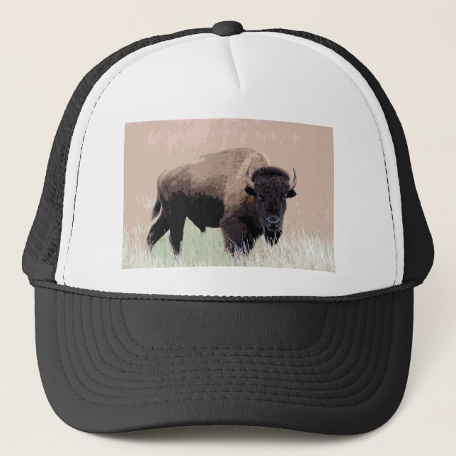 Bison / Buffalo Keps (Framsida)