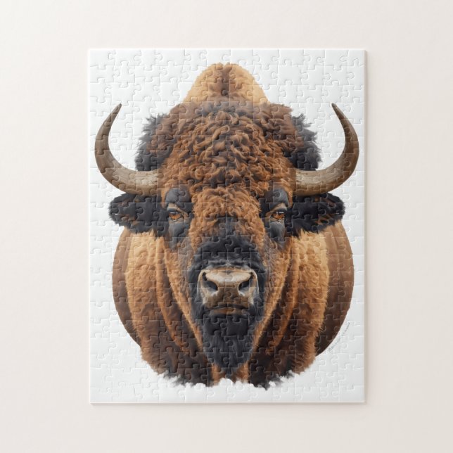 Bison / Buffalo Pussel (Vertikal)
