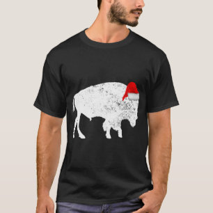 Bison Buffalo Santa Hat - jul Pajama T Shirt