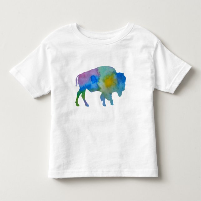 Bison / Buffalo Tee Shirt (Framsida)