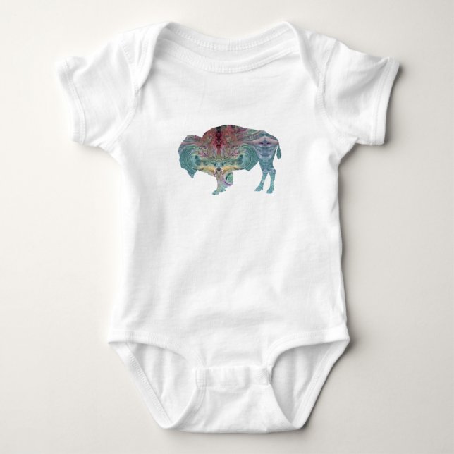 Bison/buffel T-shirt (Framsida)
