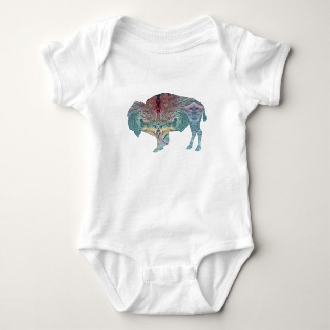 Bison/buffel Tee (Framsida)