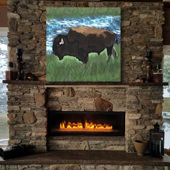 Bison Canvastryck (Skapare uppladdad)