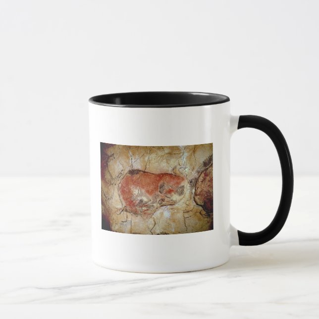 Bison från de Altamira grottorna Mugg (Höger)