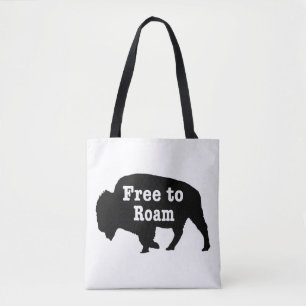 Bison Free to Roam Tygkasse