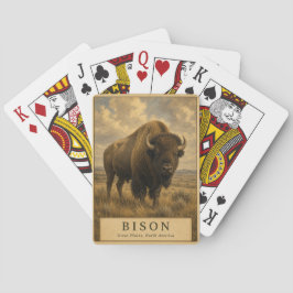 Bison Great Plains VINTAGE Casinokort