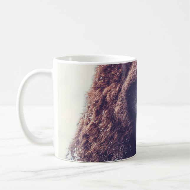 BISON I VINTERN KAFFEMUGG (Vänster)