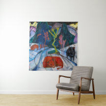 Bison i Winter | Franz Marc |