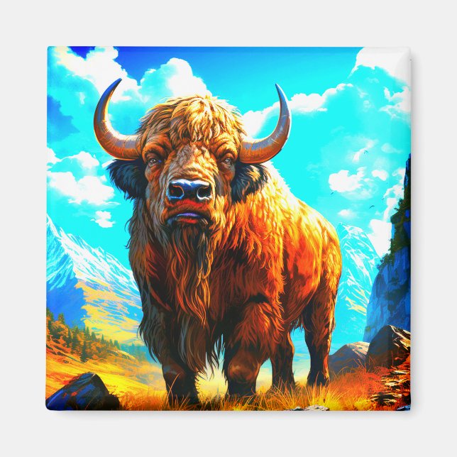 Bison Magnet (Framsidan)