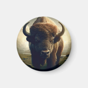 Bison-målning Magnet