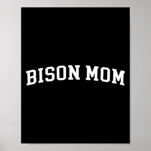 Bison Mamma Poster