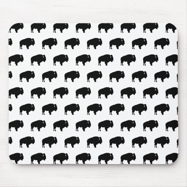 bison mönster musmatta (Framsidan)