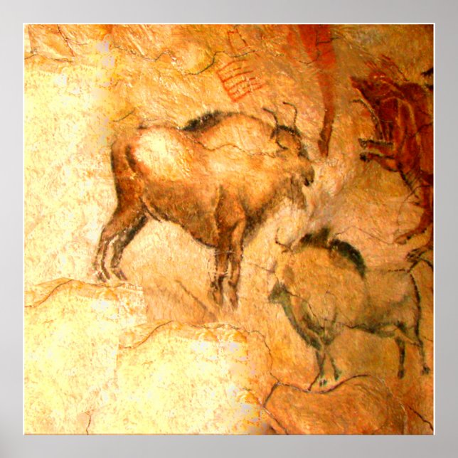 Bison of Altamira Poster (Framsidan)