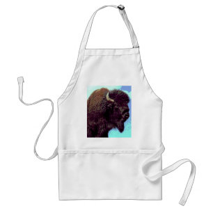 Bison Pop Art Förkläde