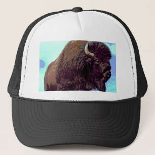 Bison Pop Art Truckerkeps