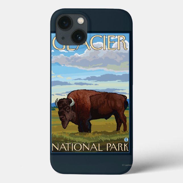 Bison Scene - Glacier National Park, MT (Baksida)