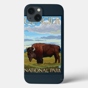 Bison Scene - Glacier National Park, MT