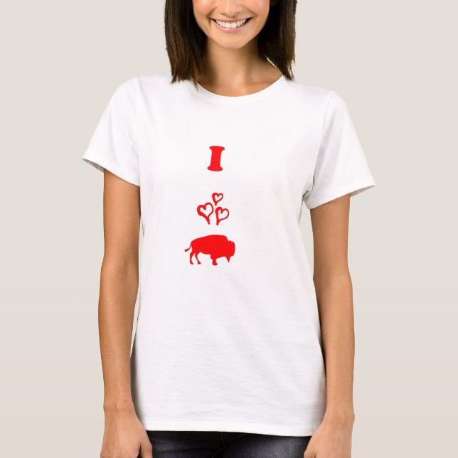 Bison T-shirt (Framsida)
