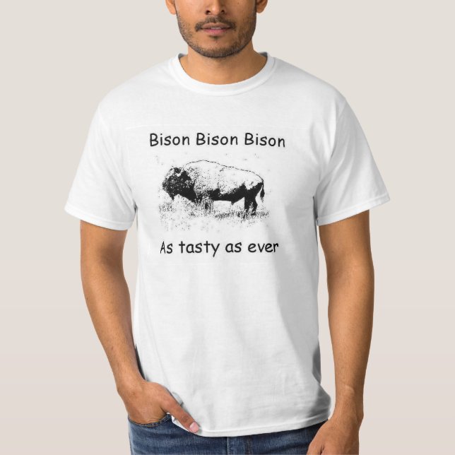 Bison T Shirt (Framsida)