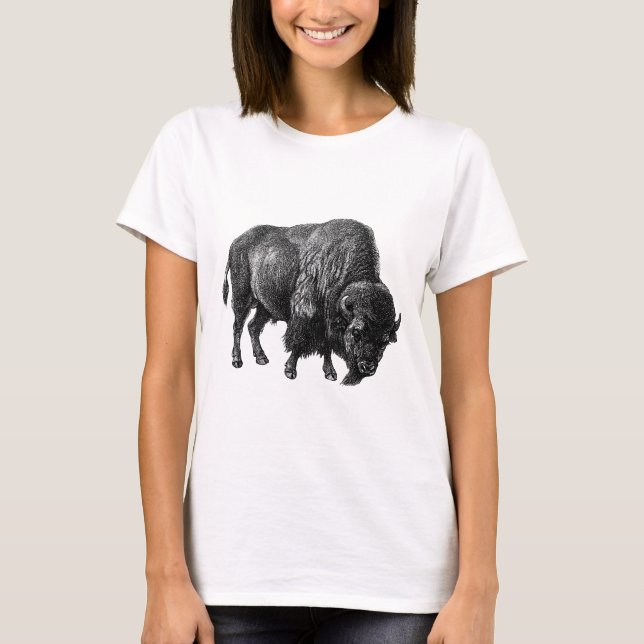 Bison Tee Shirt (Framsida)