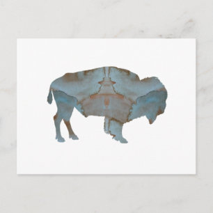 Bison Vykort