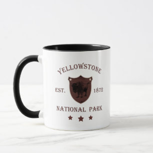 Bison Yellowstone Nationalpark Mugg