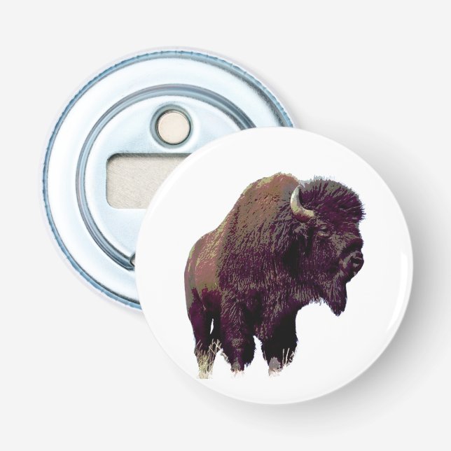 Bisonbuffel  flasköppnare (Framsidan)
