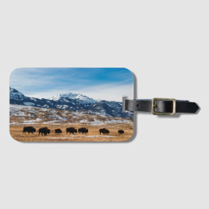 Bisonflyttning Bagagebricka