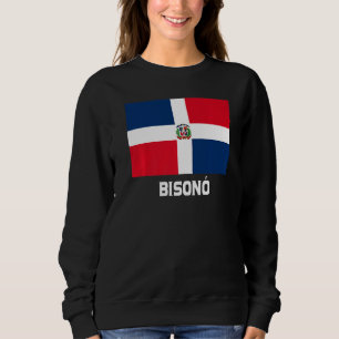 Bisonó Dominikanska republiken Flagga Emblem Escud T Shirt
