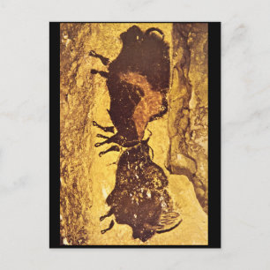 Bisons', Lascaux, Dordogne_Art of Antiquity Vykort