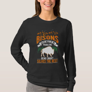 Bisons löser de flesta av mina problem Buffalo T Shirt