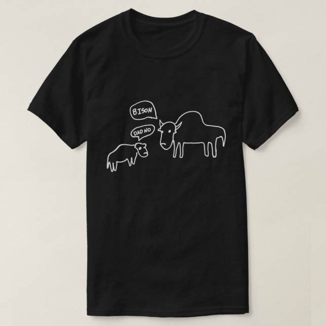 BisonT-tröjamörk T Shirt (Design framsida)