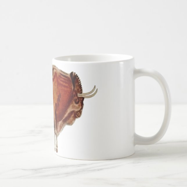 Bisonte ~ Altamira Spanien ~ Cave Teckning Kaffemugg (Höger)