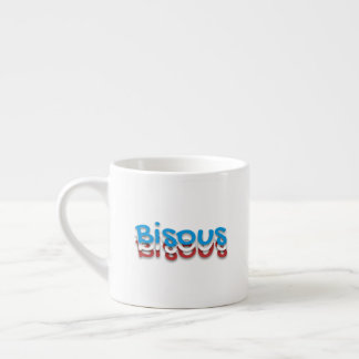 Bisous (kyss) espressomugg