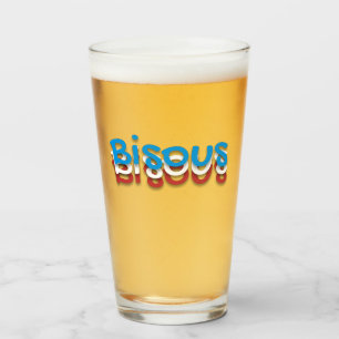 Bisous (kyss) glaskopp