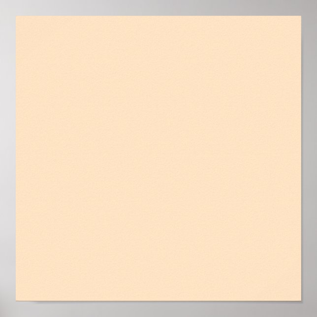 Bisque (färg i fast form) poster (Framsidan)