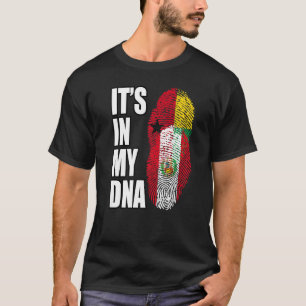 Bissau-Guineansk och peruansk mix DNA-flaggkultur T Shirt