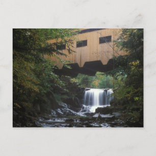 Bissell Covered Bridge Mill Brook Vykort