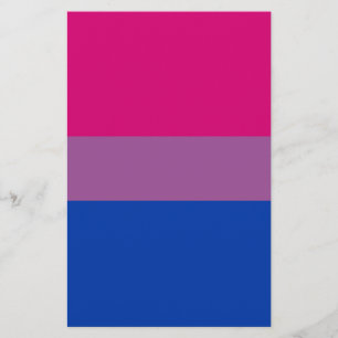 Bissexuell Prideflagga Flygblad