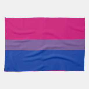 Bissexuella Pride Flagga Kökshandduk