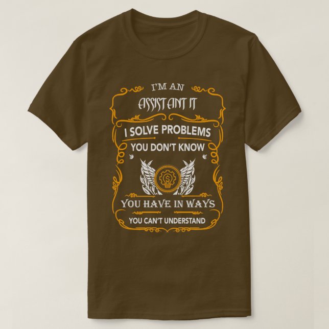 BISTÅND FÖR IT 2 T SHIRT (Design framsida)